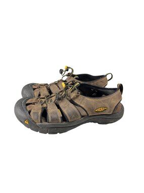 Keen Newport H2 Brown Leather Mens Waterproof Hiking Sandals